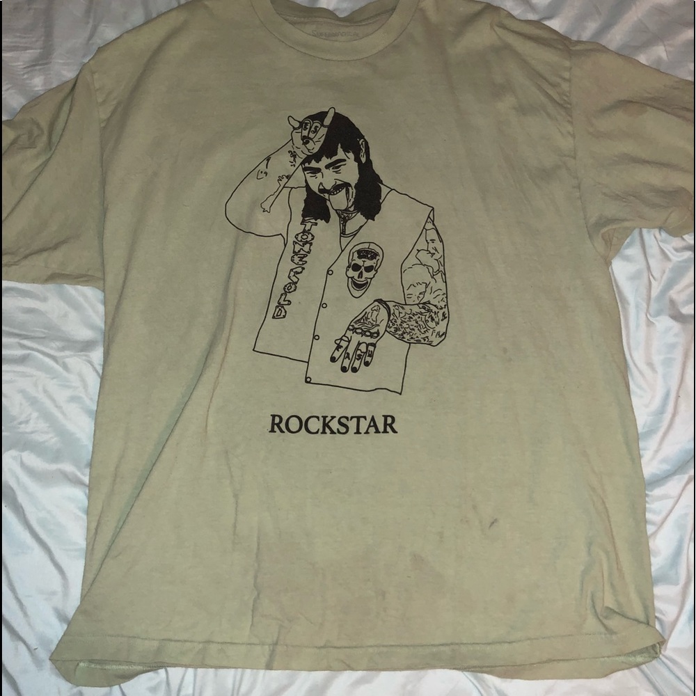Superrradical post Malone rockstar tee